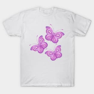 Butterflies pattern T-Shirt